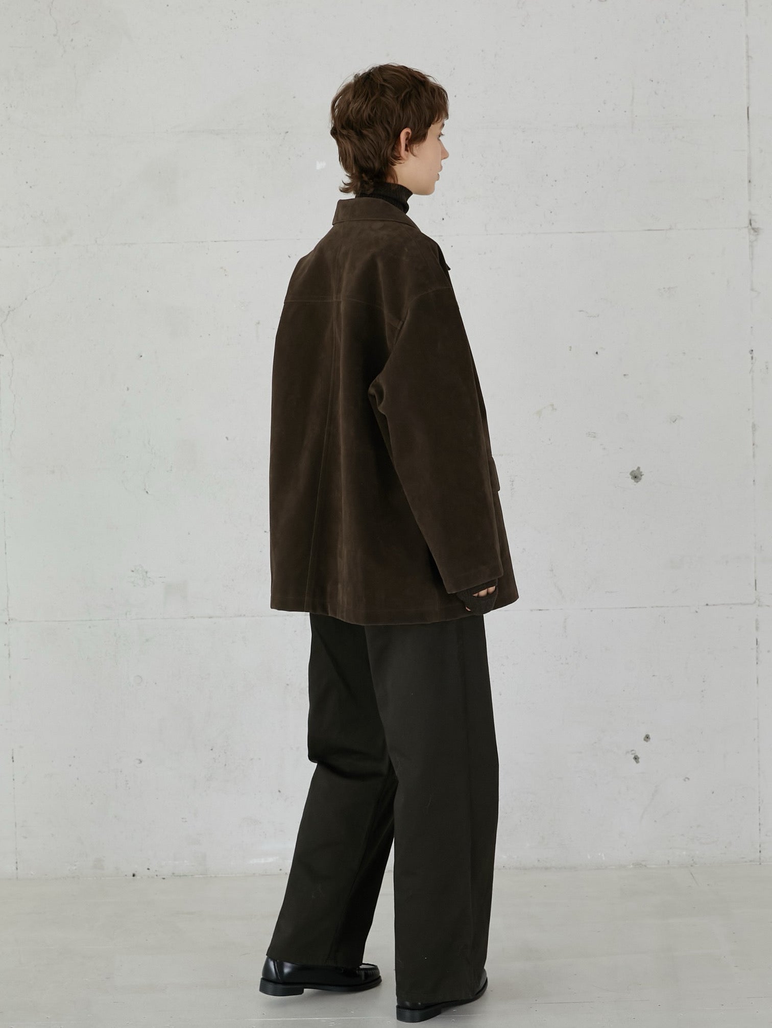 LA PEAU DE GEM  カバーオール eco suede coverall – LA PEAU DE GEM