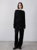 [8/21発売]two piece sheer rib tee