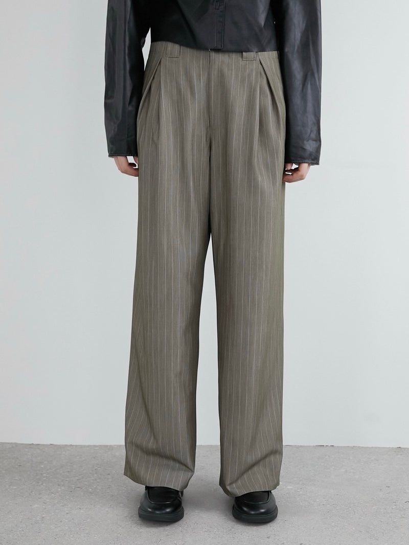 pinstripe slacks