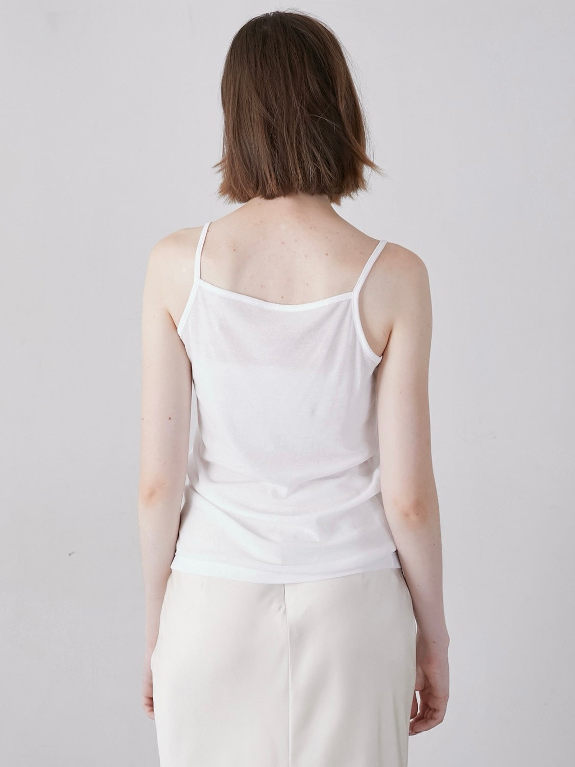 トップス LA PEAU DE GEM two piece sheer rib tee two piece sheer rib tee – LA PEAU DE GEM