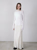 [8/21発売]two piece sheer rib tee
