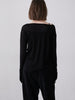 [8/21発売]two piece sheer rib tee