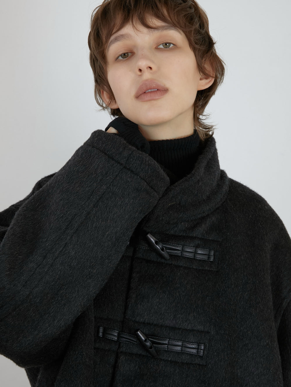 half length mode duffle