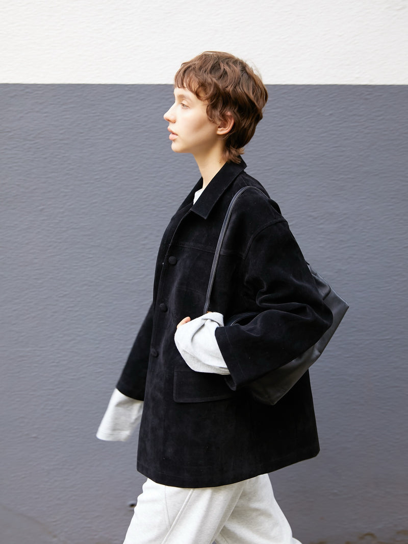 eco suede coverall