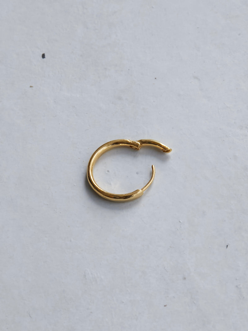 [受注]hoop earrings / gold  S