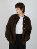 luxe shaggy knit outer