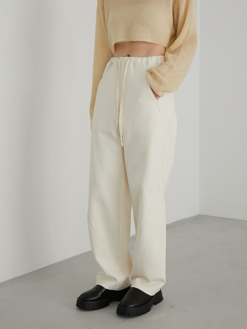 cutwork sweat pants