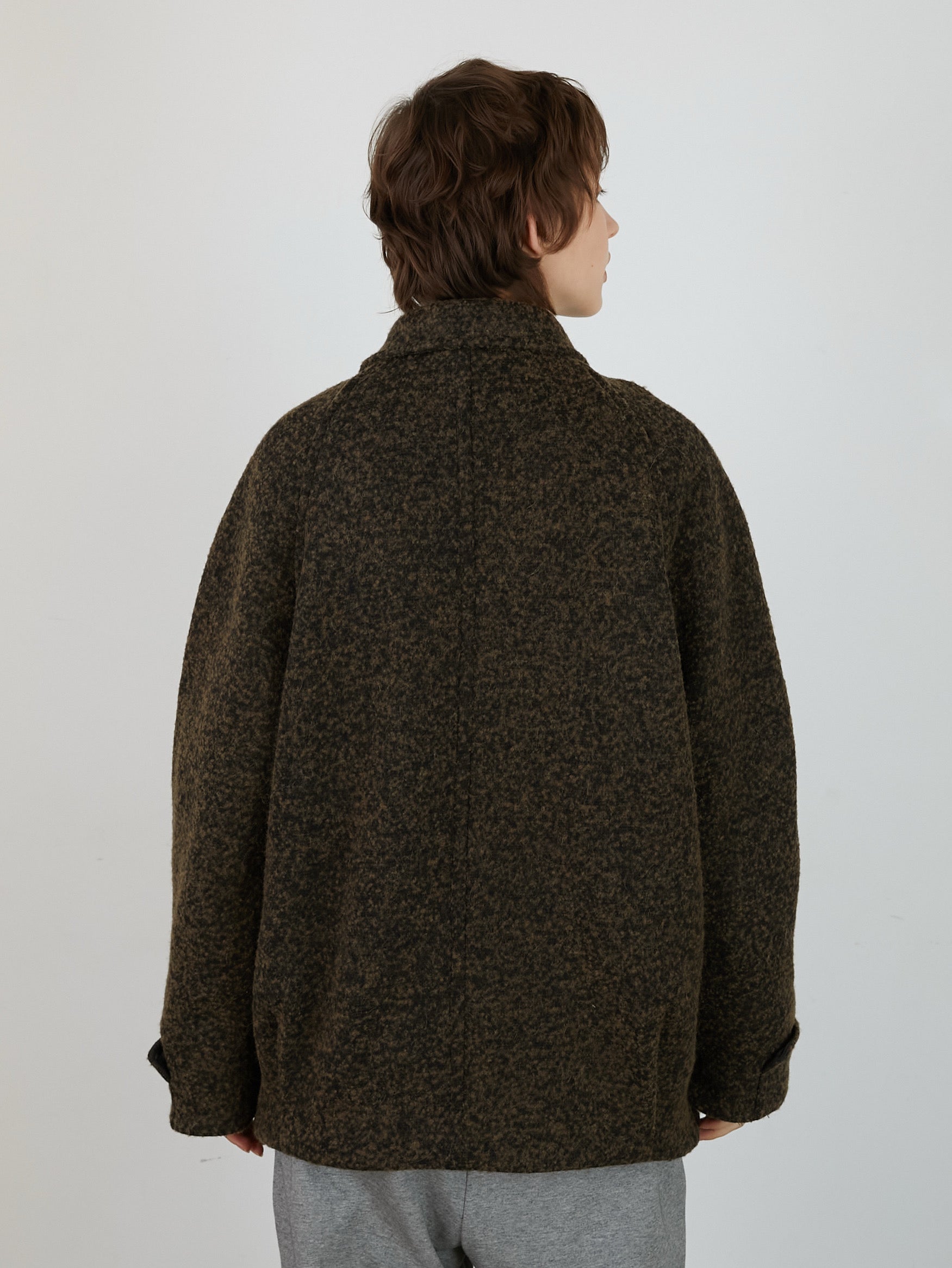 alpaca raglan coat – LA PEAU DE GEM