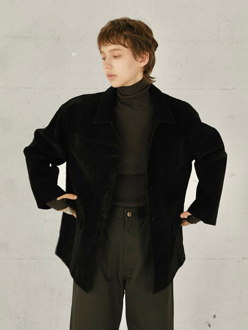 eco suede coverall