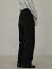 high waist straight denim pants