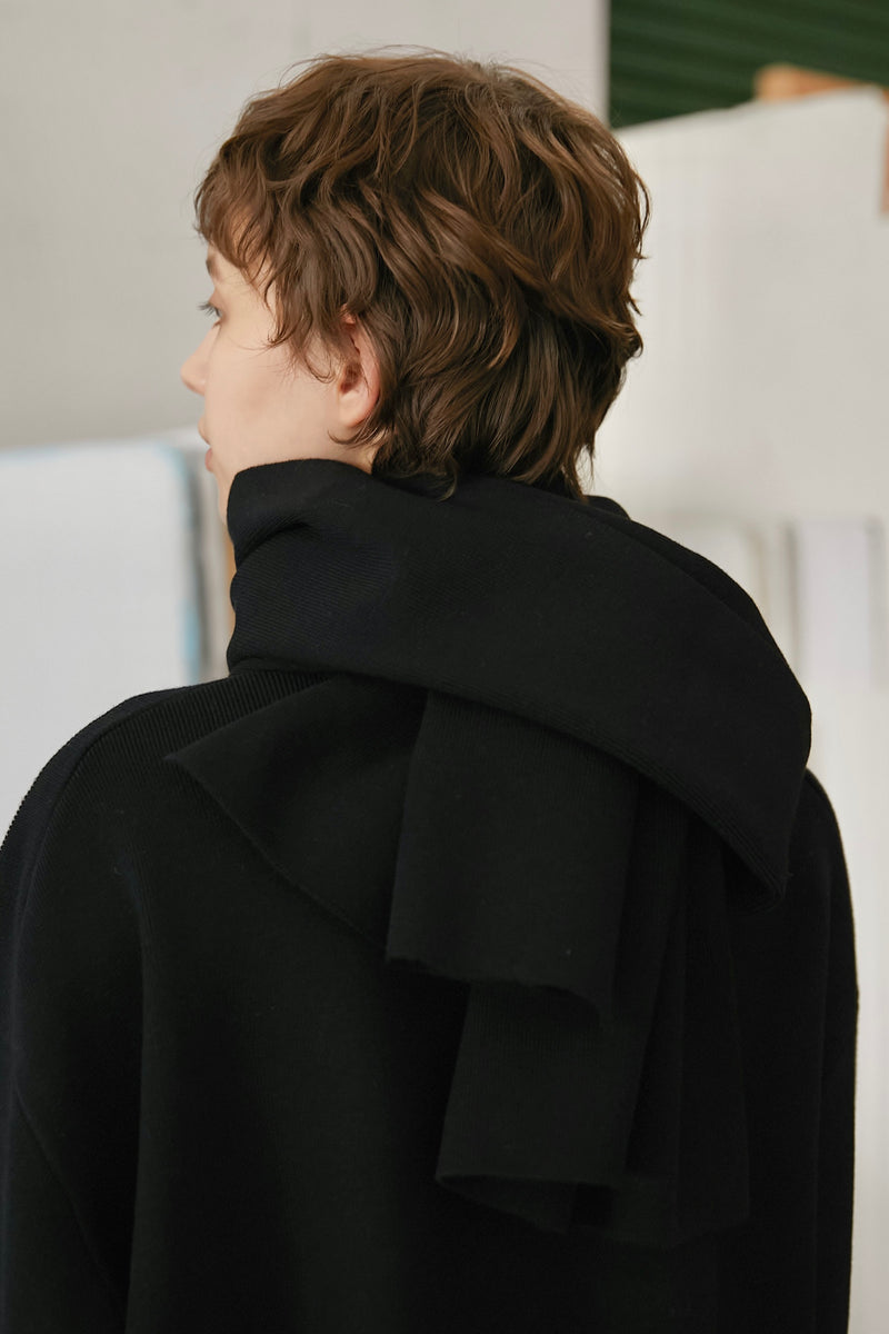 antipilling muffler(black)