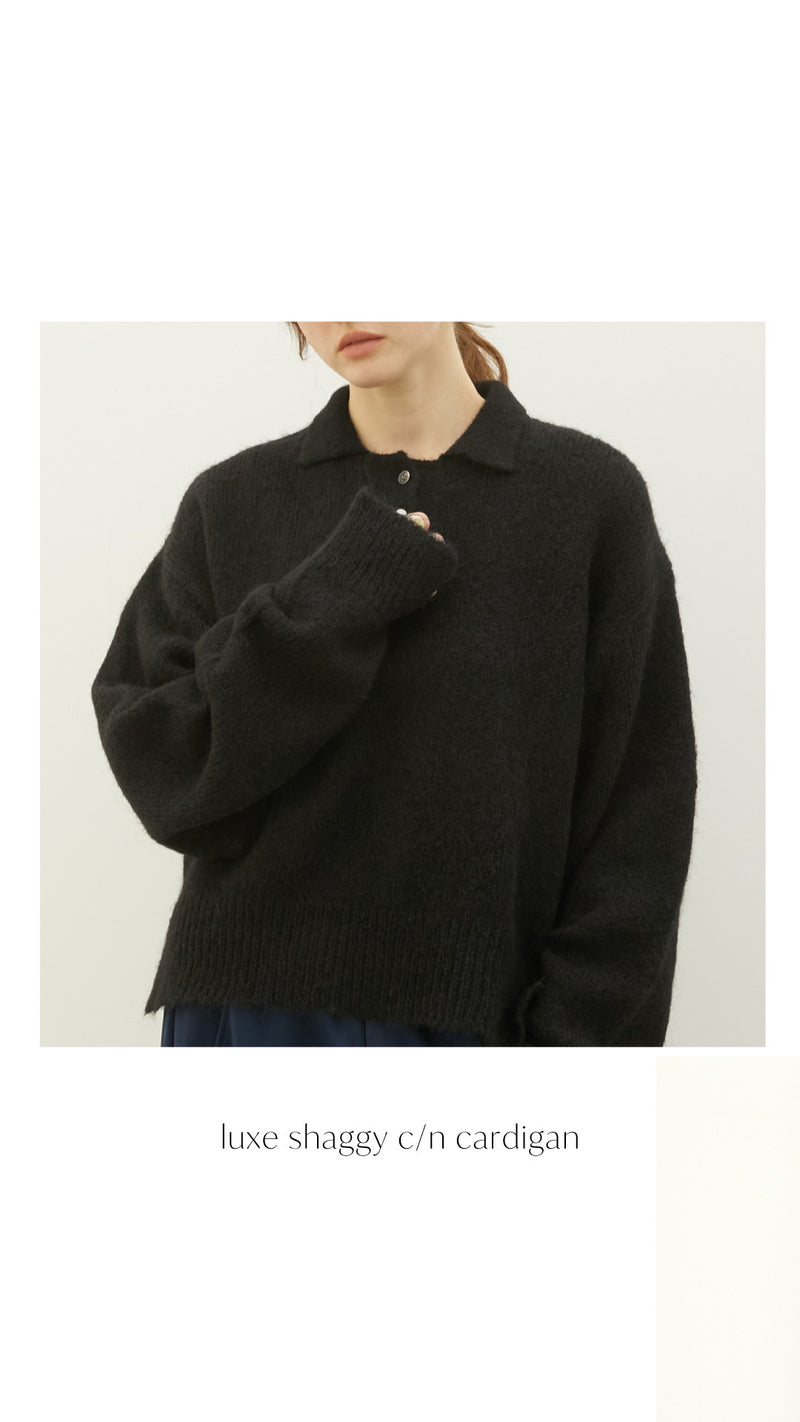foggy polo knit