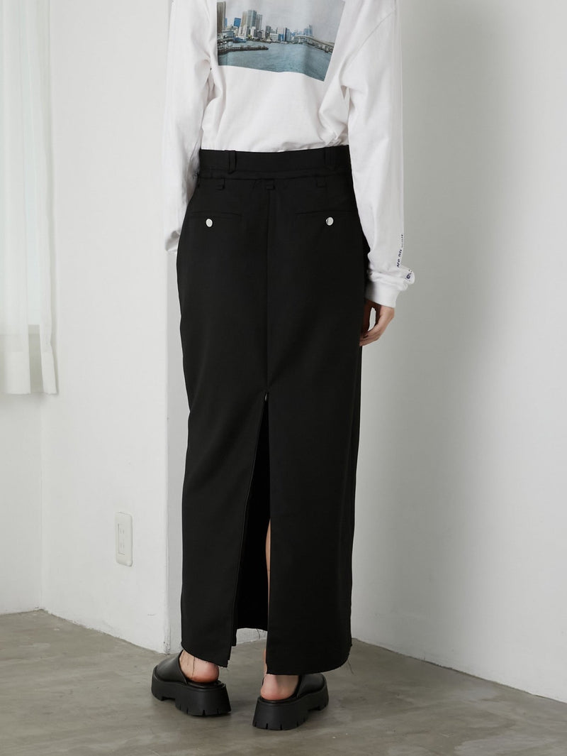 [SALE] 더블 웨이스트 skirt