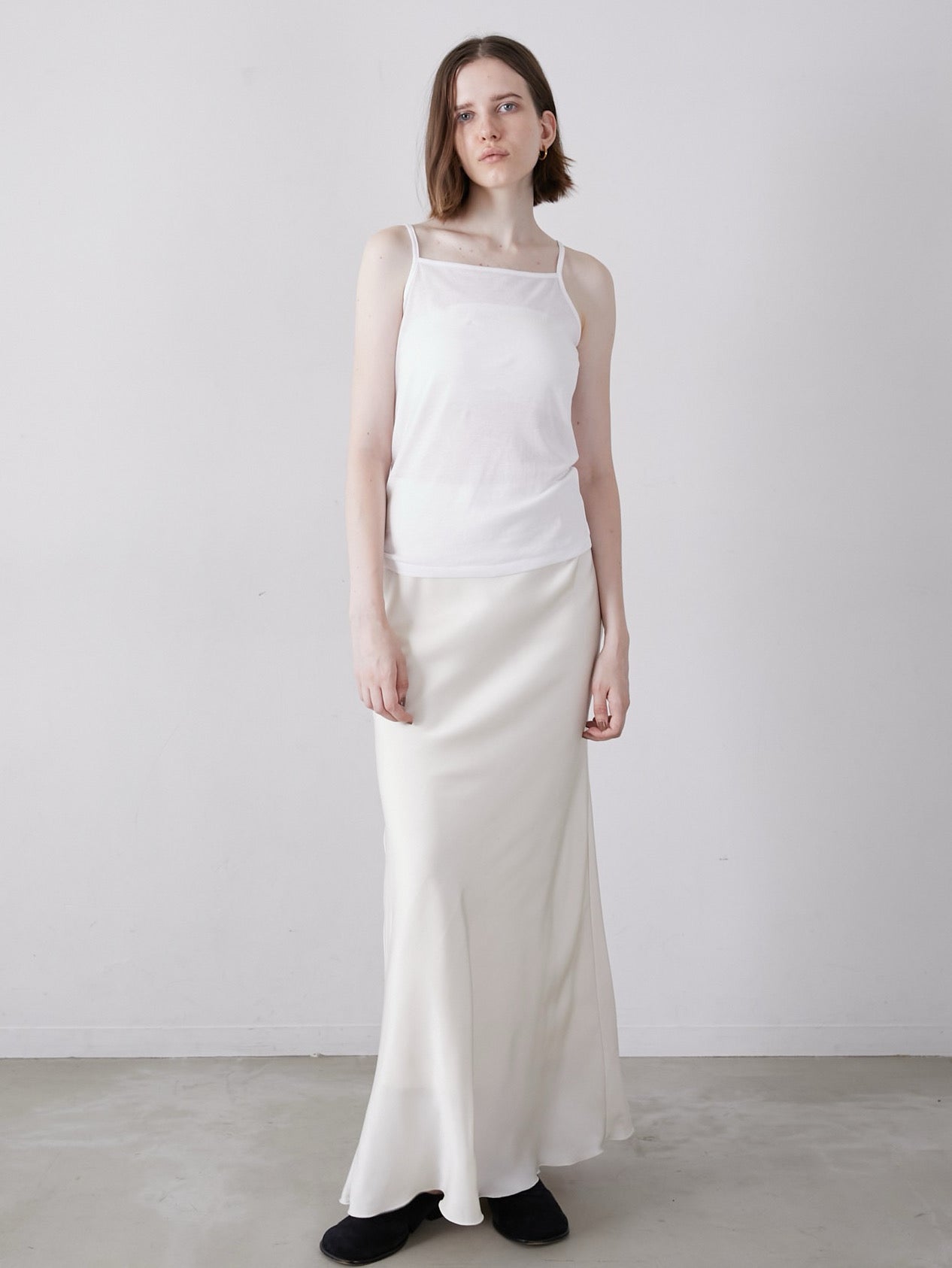 two piece sheer rib tee – LA PEAU DE GEM