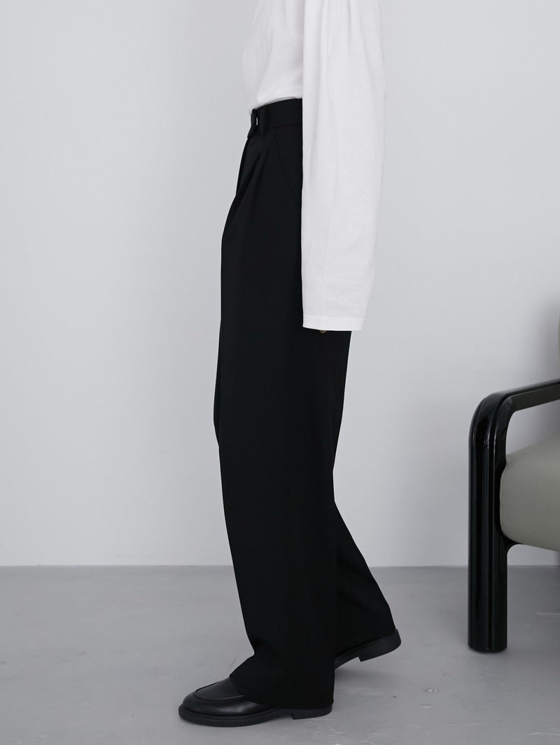 heavy slacks(black)