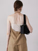 double shoulder suede bag[suede]