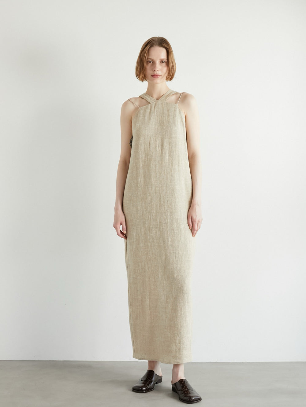 linen long one piece