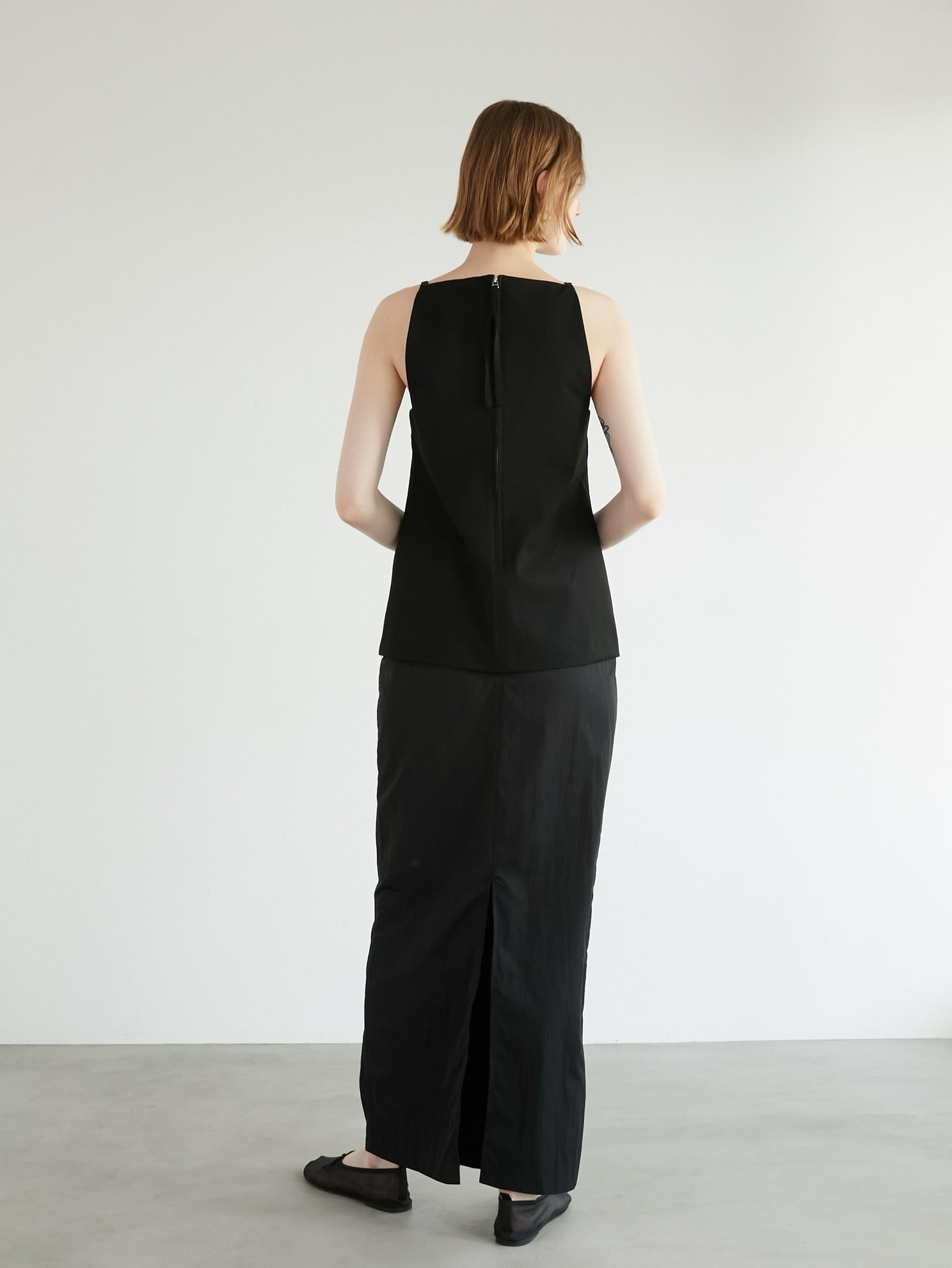 LA PEAU DE GEM フロントカットキャミソール front cut tops – LA PEAU DE GEM