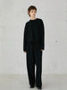 antipilling knit pants(black)