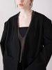 no collar hole jacket