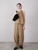 [8/21発売]wide cocoon pants