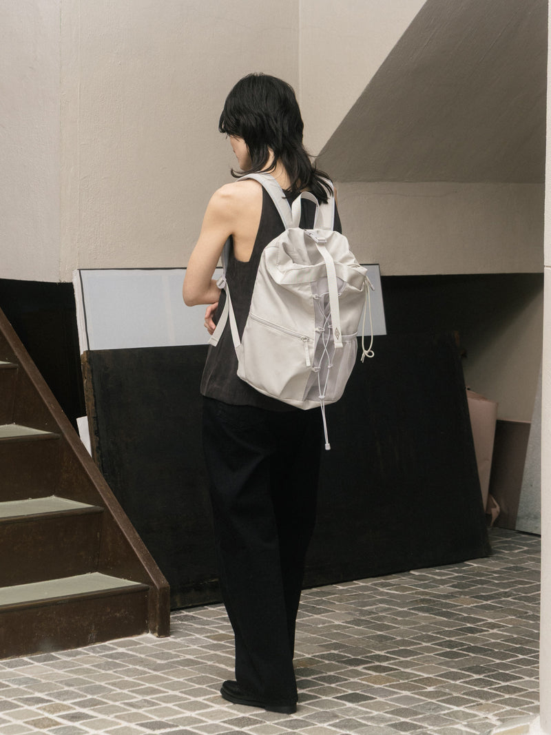 UMBRO×LA PEAU DE GEM logic box backpack