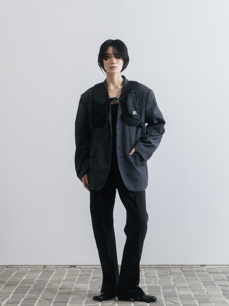 UMBRO×LA PEAU DE GEM logic box backpack