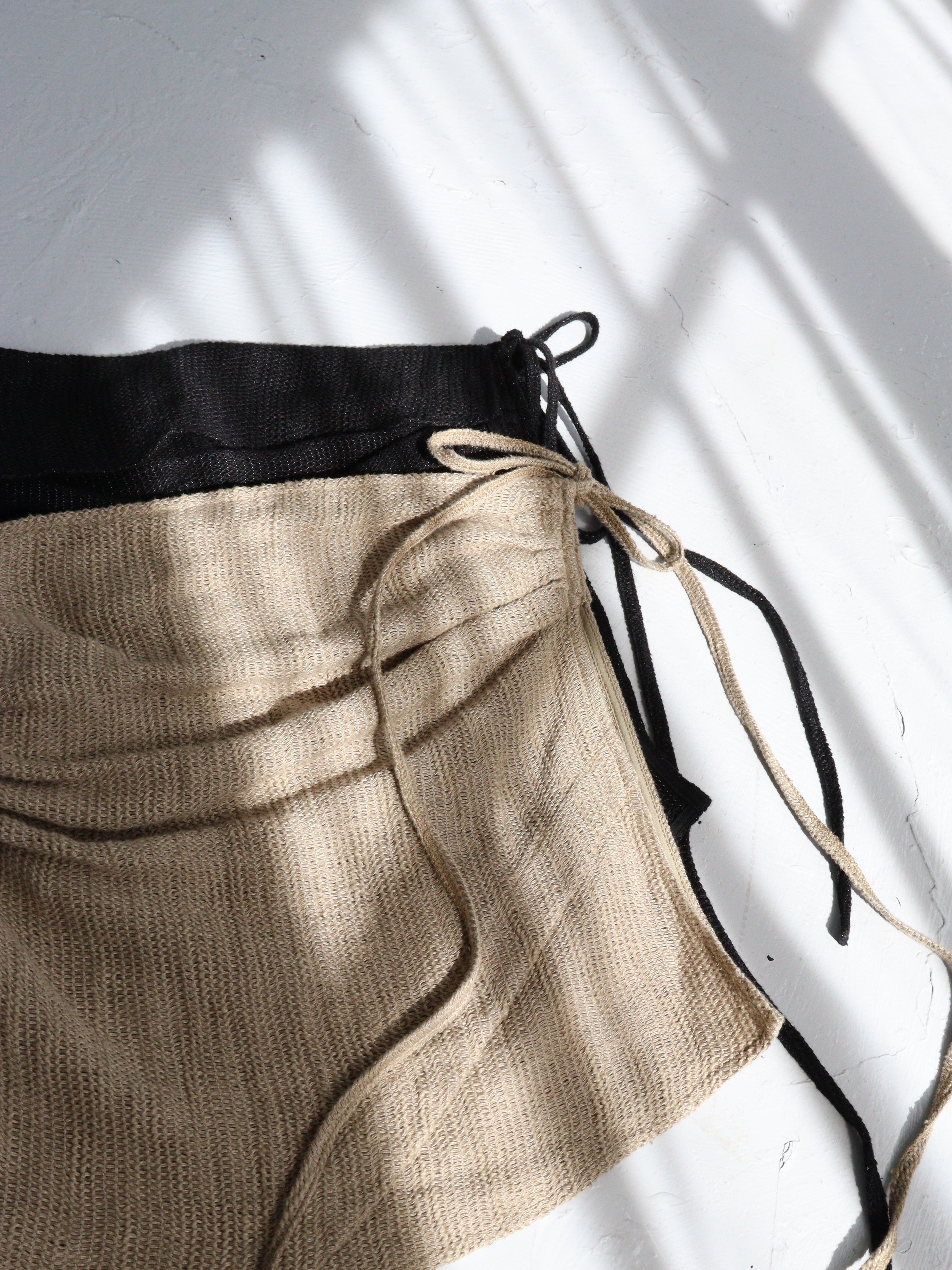 dry mesh apron skirt – LA PEAU DE GEM