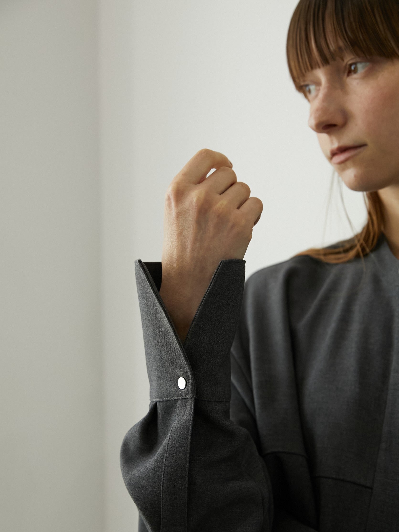 pintuck big shirt jacket – LA PEAU DE GEM