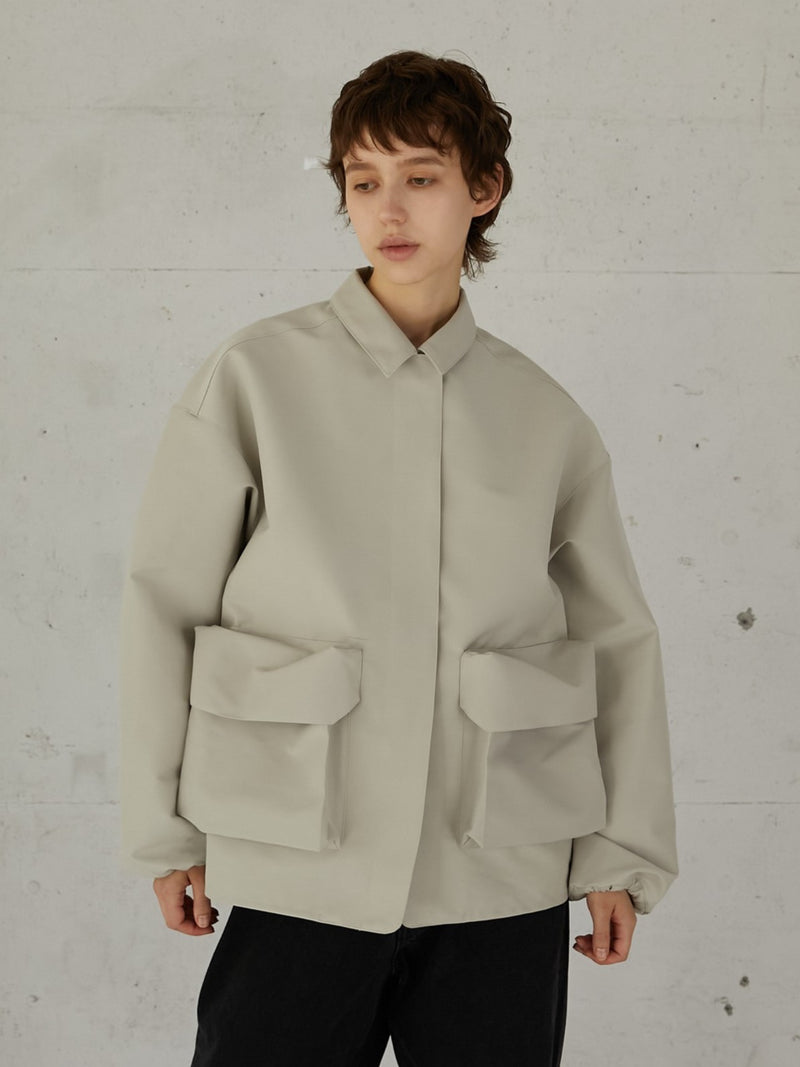 3D pocket blouson