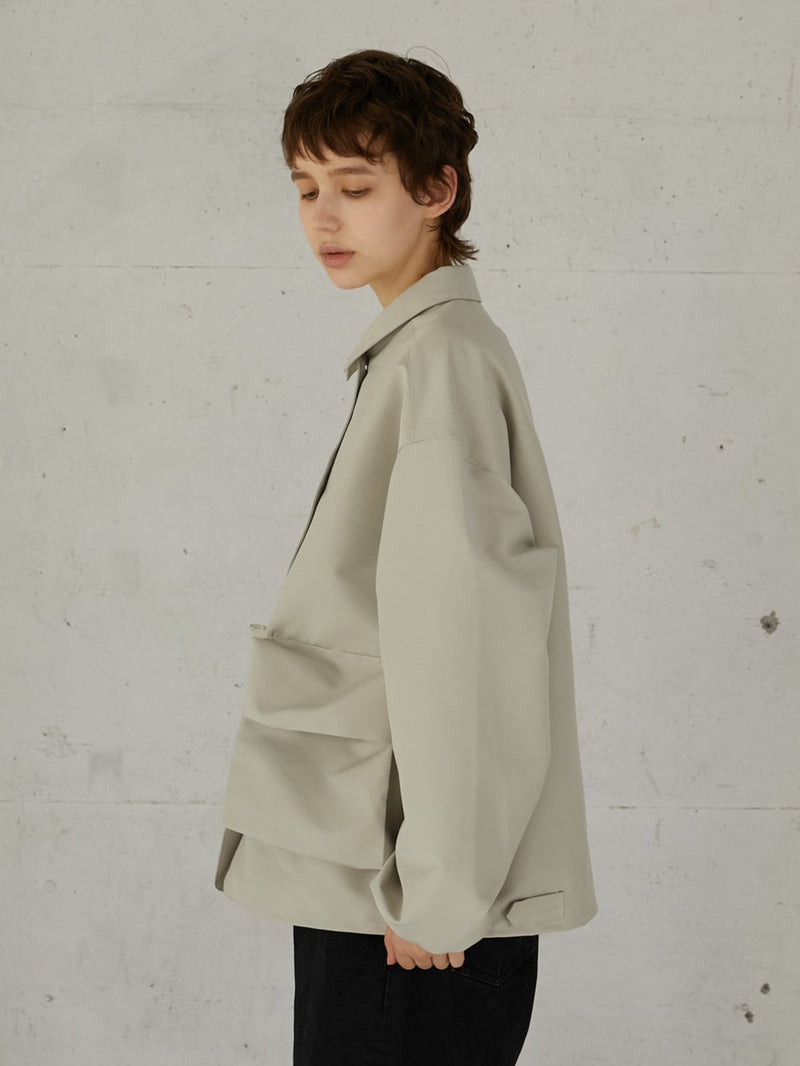 3D pocket blouson