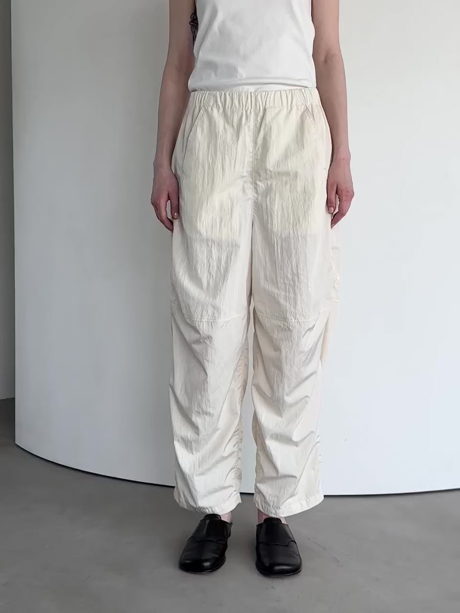 パンツ LAPEAUDEGEM puckering nylon pants puckering nylon pants – LA PEAU DE GEM