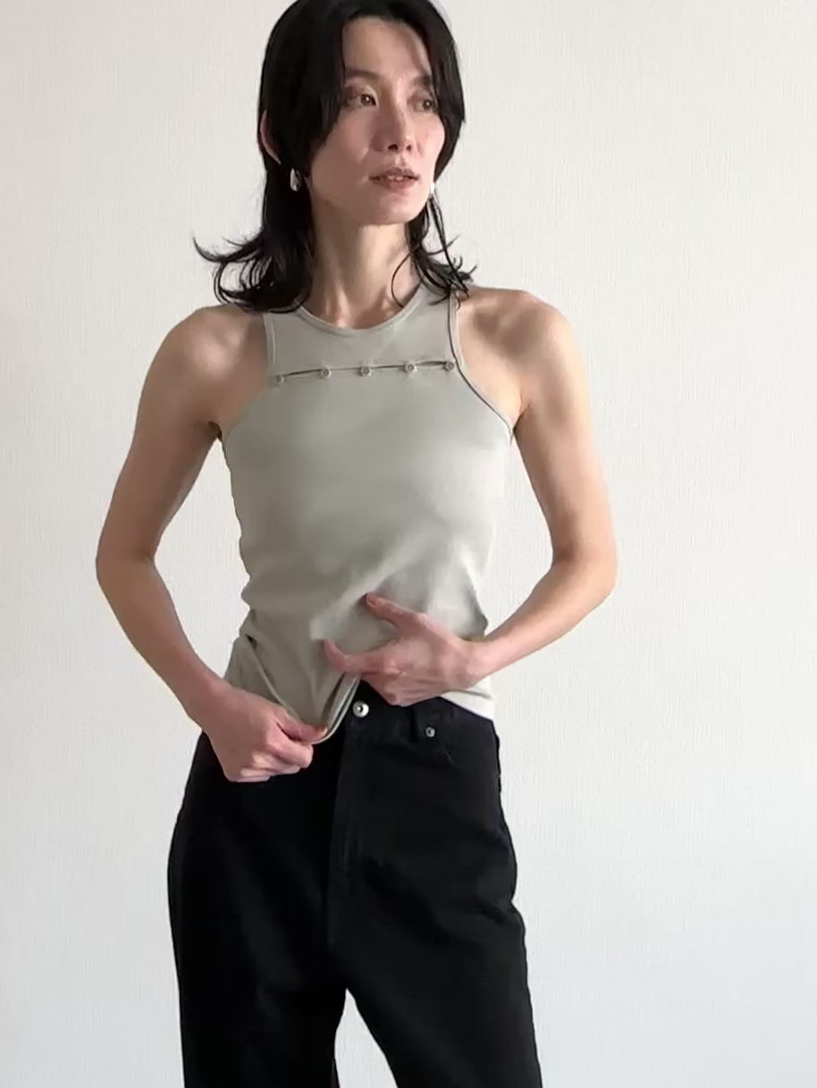 two piece sheer long tee – LA PEAU DE GEM