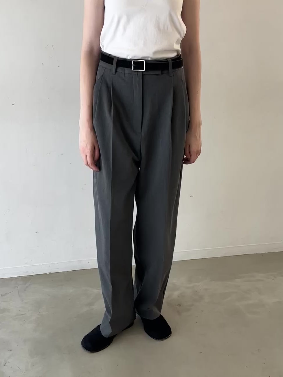 heavy slacks – LA PEAU DE GEM